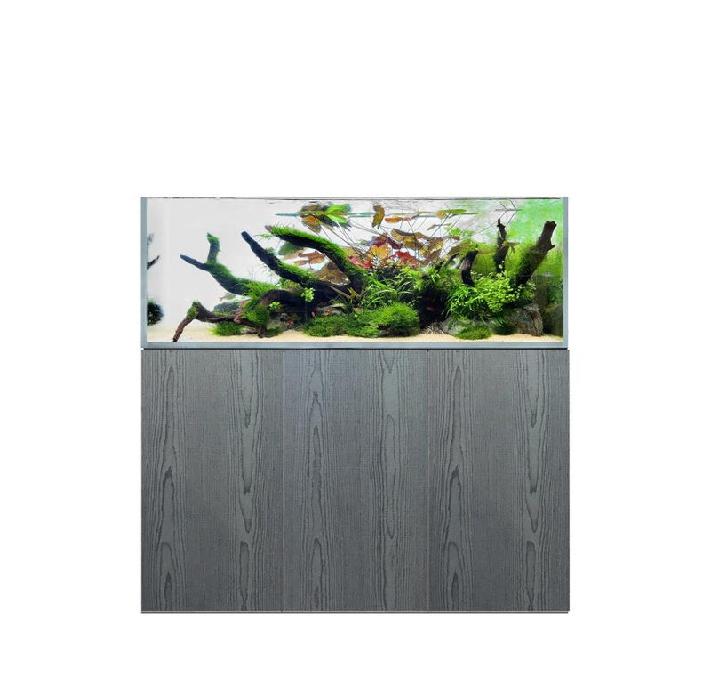 D-D Aqua-Pro Aquascaper 1500 - CARBON OAK Süsswasseraquarium - Unterschrank mit Metallrahmen