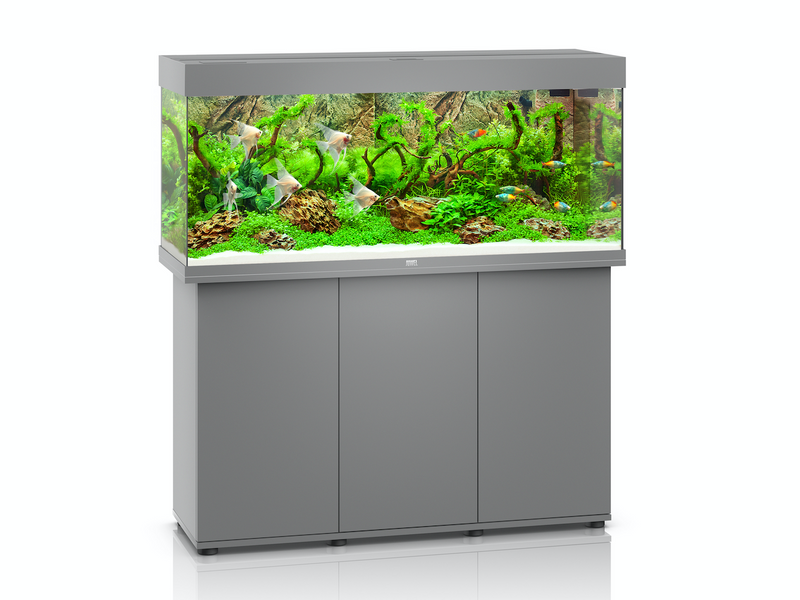 Juwel Rio 240 Aquarium grau Kombination