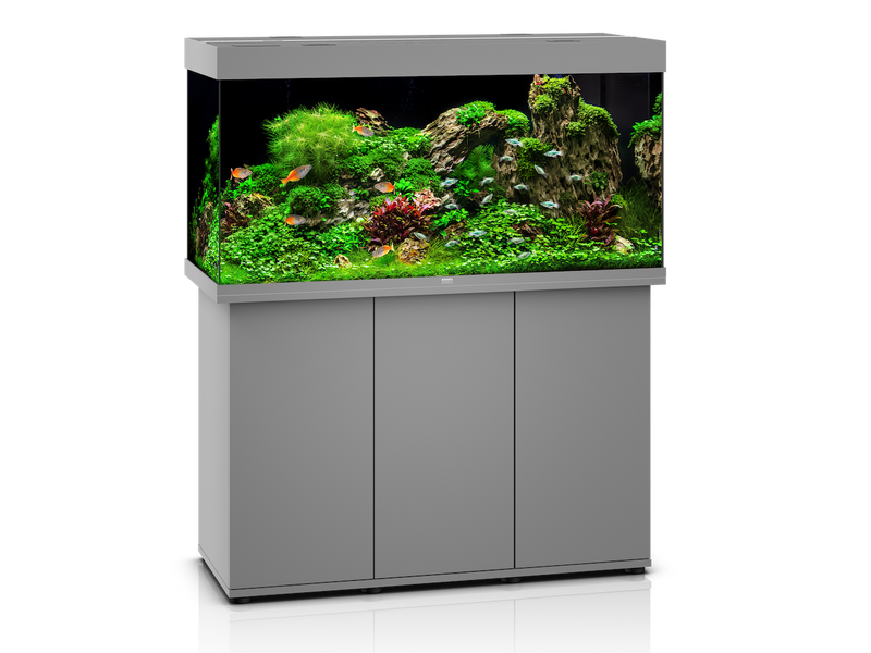 Juwel Rio 350 Aquarium grau Kombination