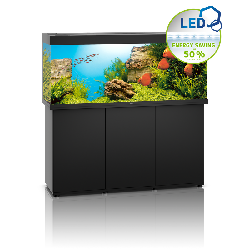 Juwel Rio 450 Aquarium schwarz Kombination