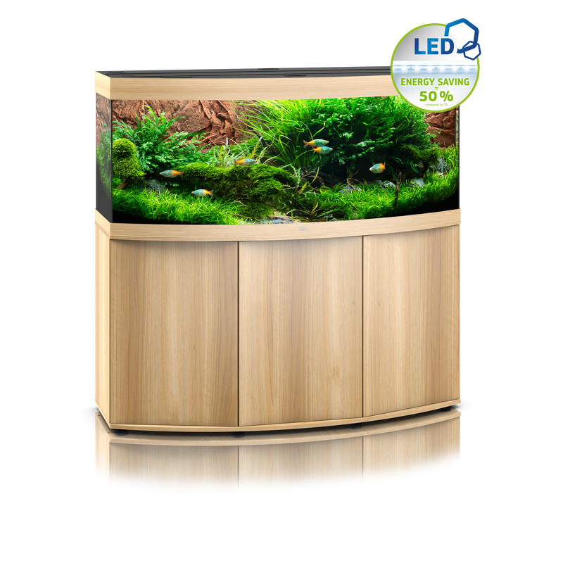 Juwel Vision 450 Aquarium helles Holz Kombination