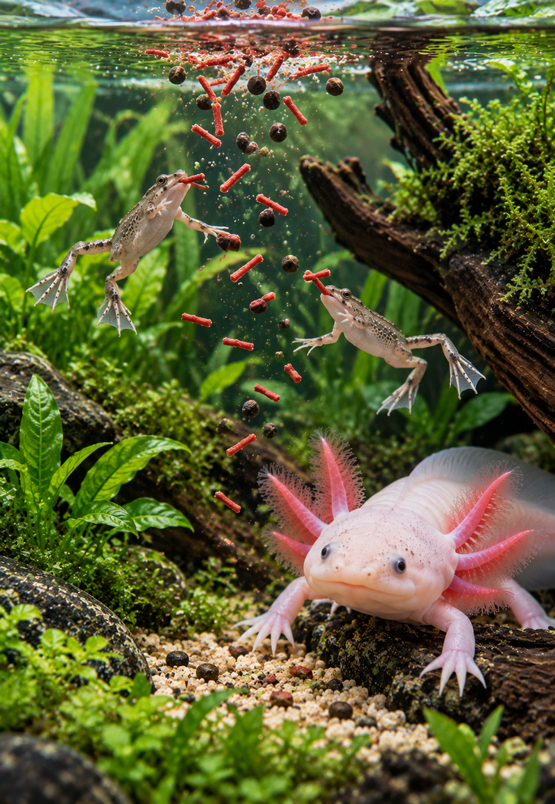 Axolotl & Andere Amphibien
