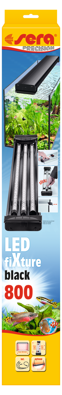 sera LED fiXture Aufsatzlampe schwarz