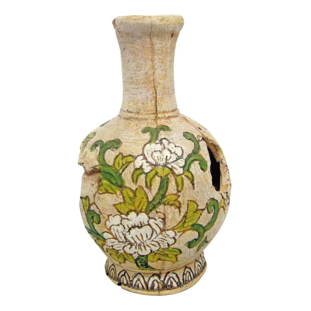 AMTRA KRUG MIT WEISSEN BLUMEN M
