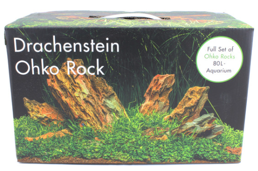 DEKO-SET DRAGON-STONE 80L Aquarium