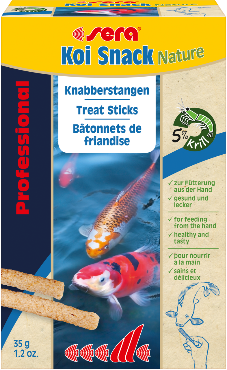 sera Koi Snack Professional Nature 20 Stk.