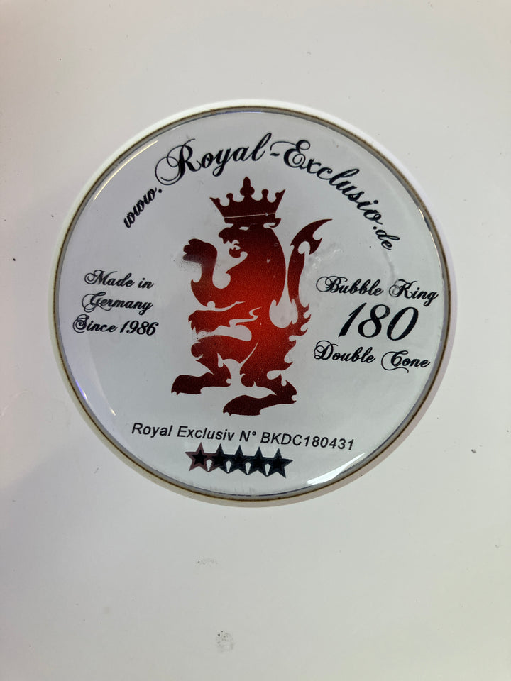 Royal Exklusiv Bubble King® Double Cone 180 + RDX DC 24V GEBRAUCHT