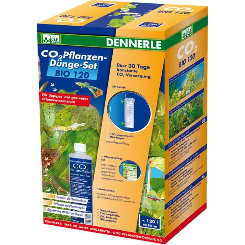 Dennerle CO2 Pflanzen Dünge-Set BIO 120