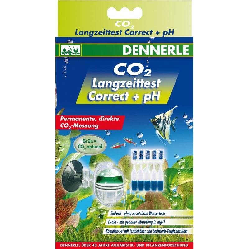 Dennerle CO2 Langzeittest Correct + pH