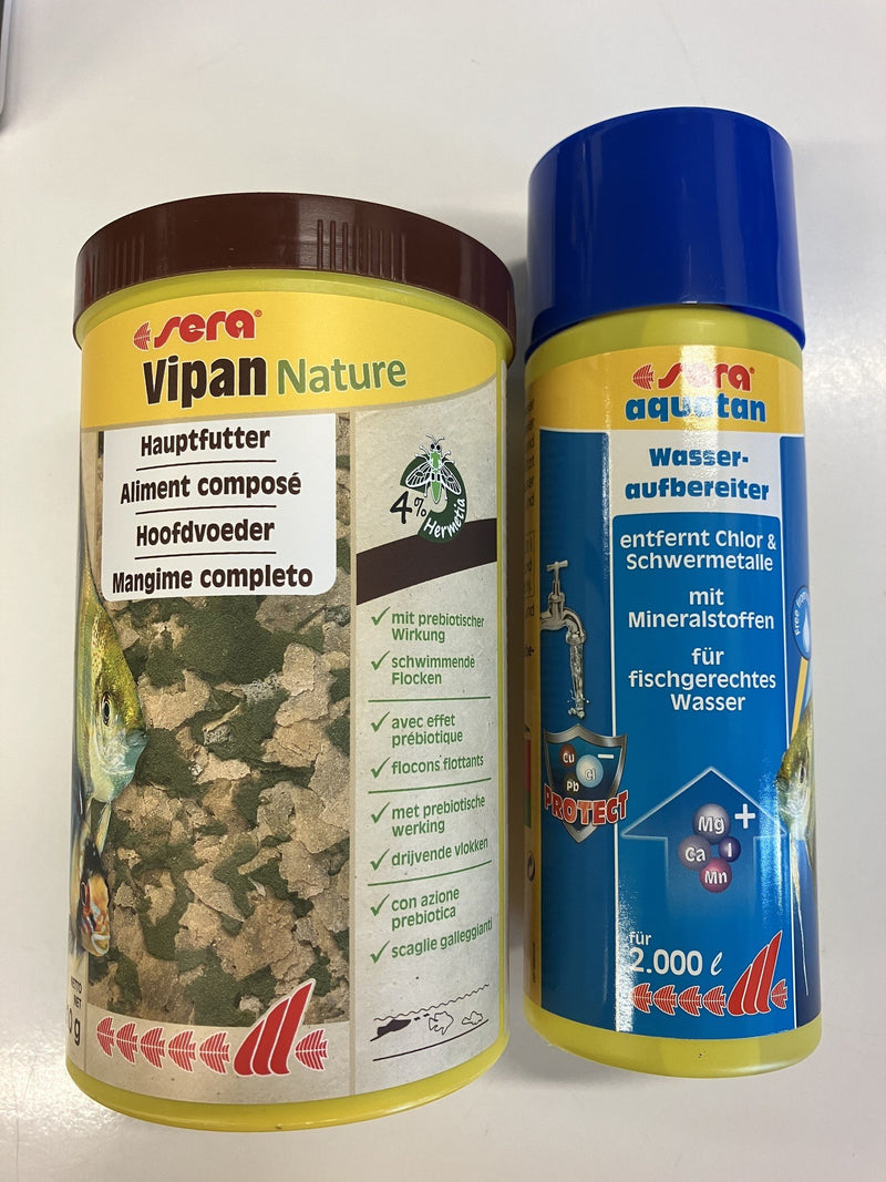 Sera Vipan 1000ml & Aquatan 500ml