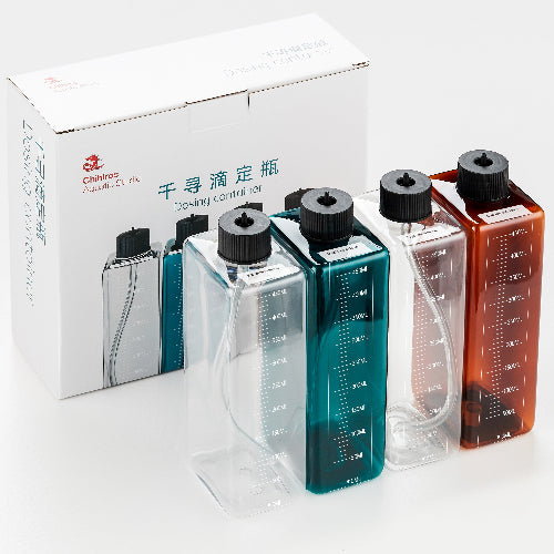 Chihiros Dosierflaschen 450 ml (4 Stück)