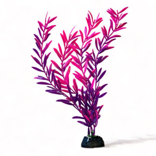 Kunststoffpflanze lila/pink 29cm