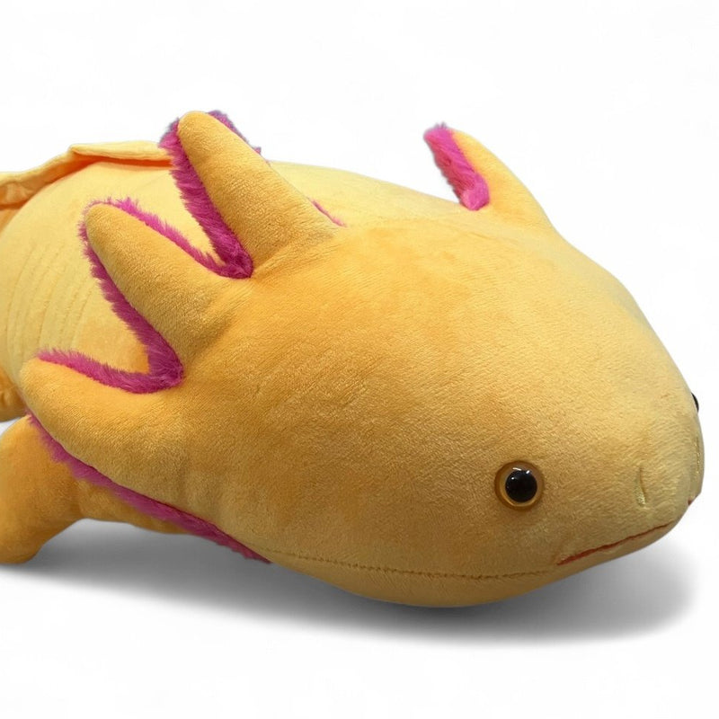 Plüsch Axolotl XXL Gelb