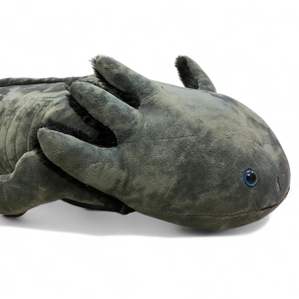 Plüsch Axolotl XXL Grau