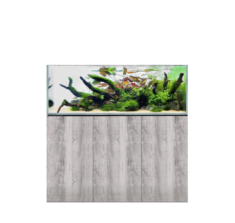 D-D Aqua-Pro Aquascaper 1800 - DRIFTWOOD CONCRETE Süsswasseraquarium - Unterschrank mit Metallrahmen