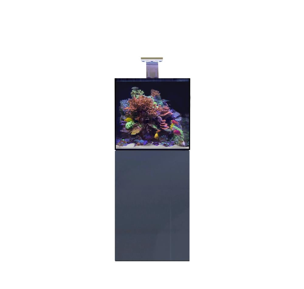 D-D Aqua-Pro Reef 600 - ANTHRACITE GLOSS Meerwasseraquarium