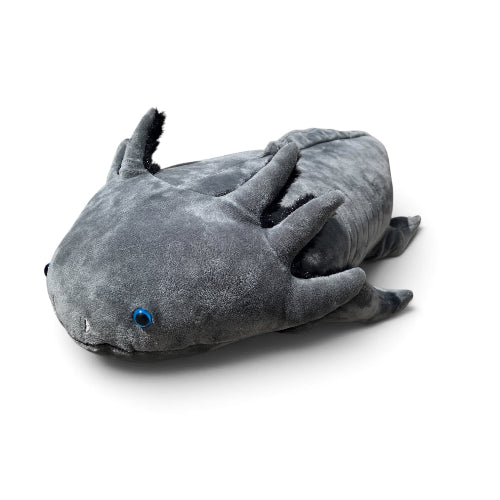 Plüsch Axolotl XXL Grau