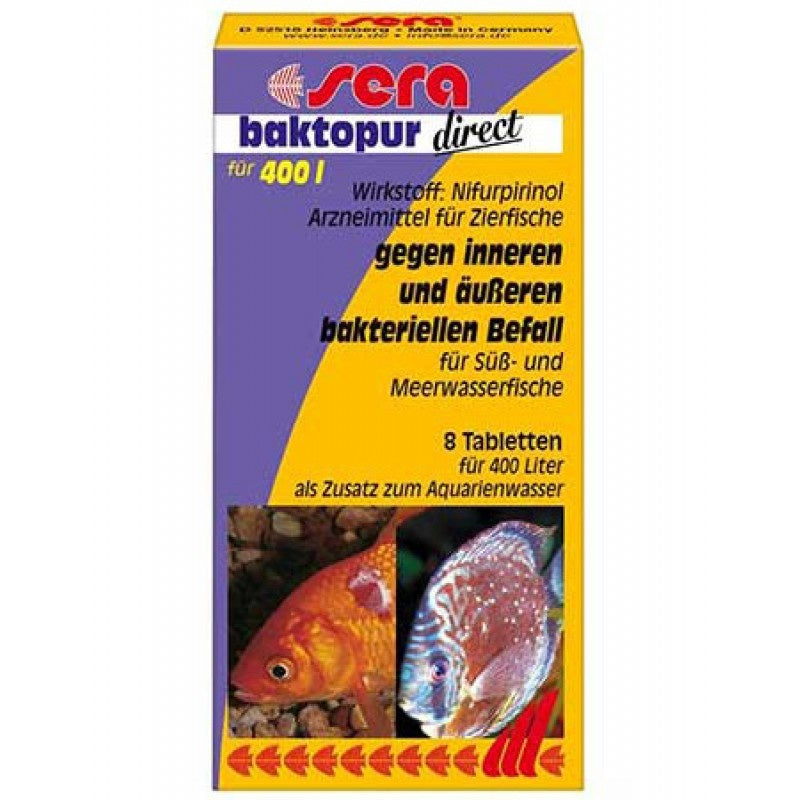 Sera Baktopur direct 8 Tabletten