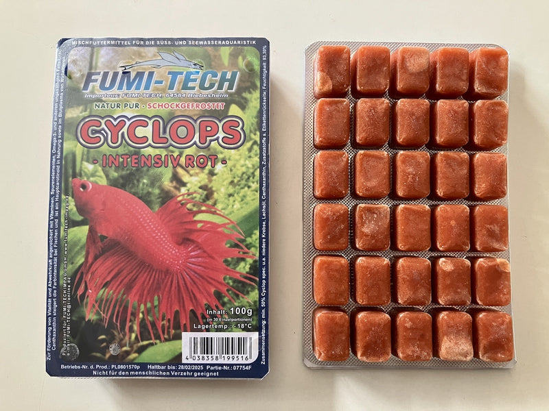 Zoo Schatz Cyclops rot 5x 100g Blister (500g)