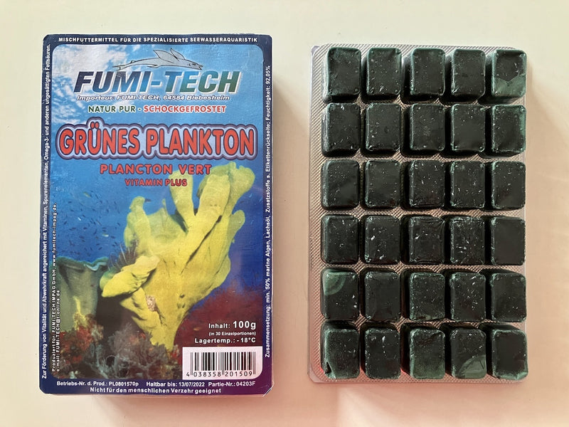 Zoo Schatz Plankton grün 5x 100g Blister (500g)
