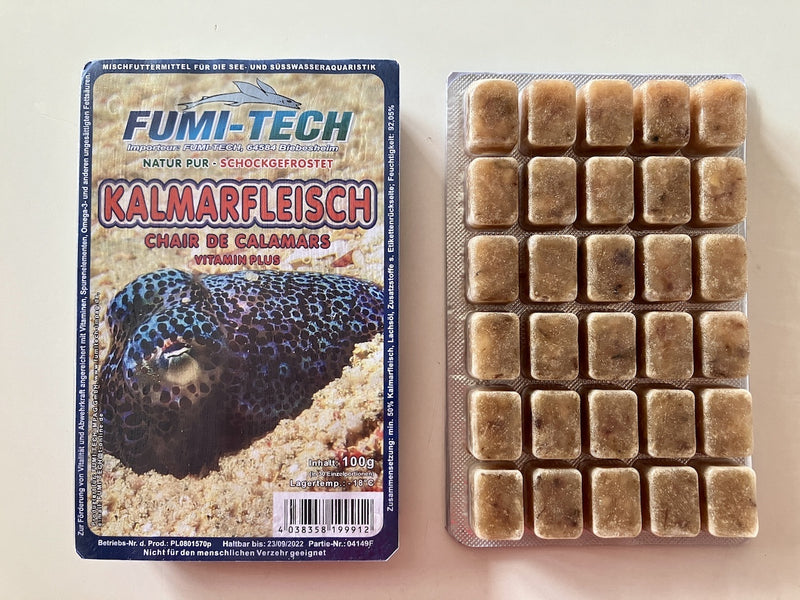 Fumi-Tech Kalmarfleisch gehackt 5x 100g Blister (500g)