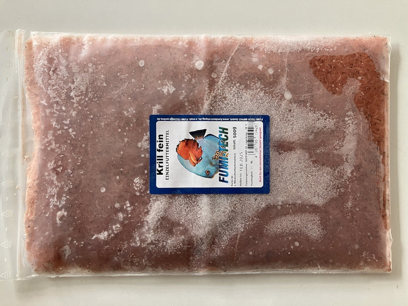 Zoo Schatz Pazifik Krill fein 500g Tafel