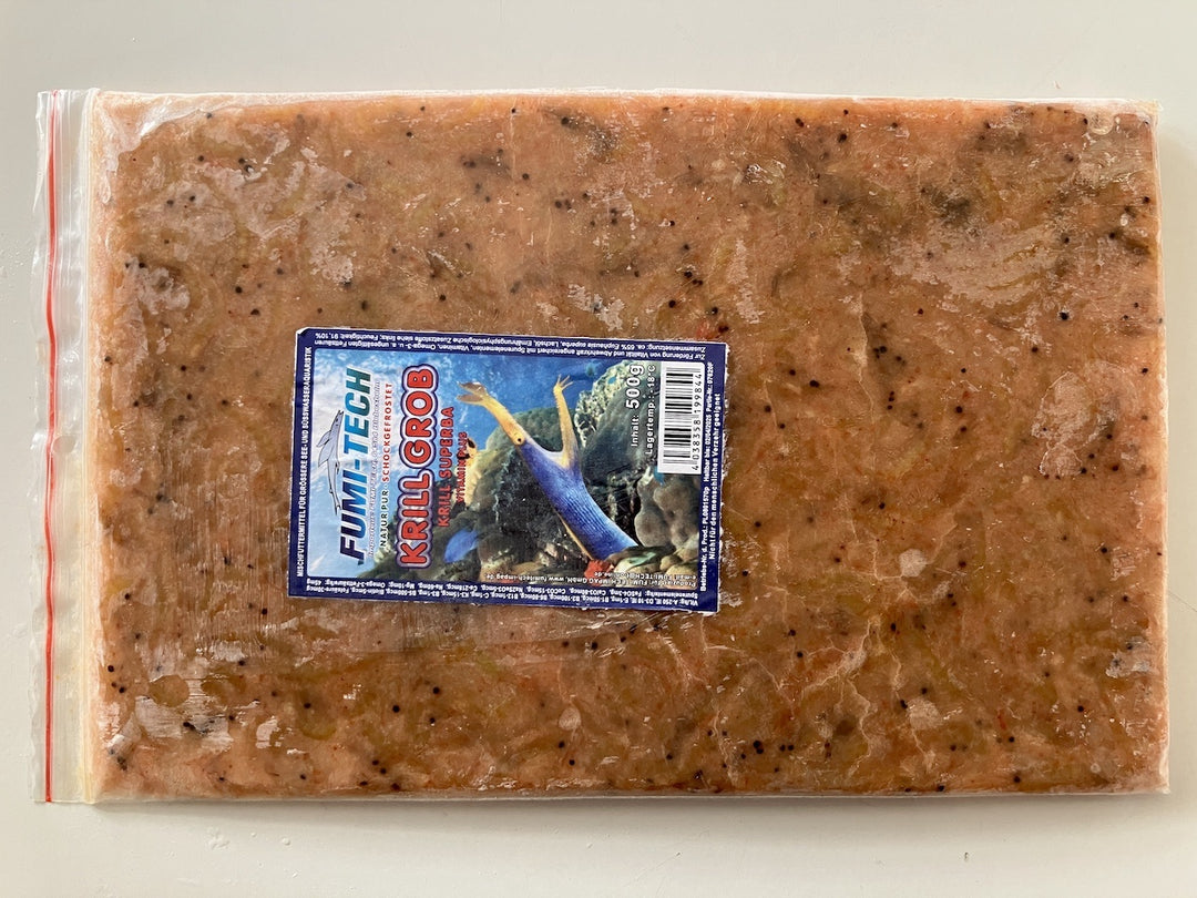 Zoo Schatz Atlantik Krill grob 500g Tafel