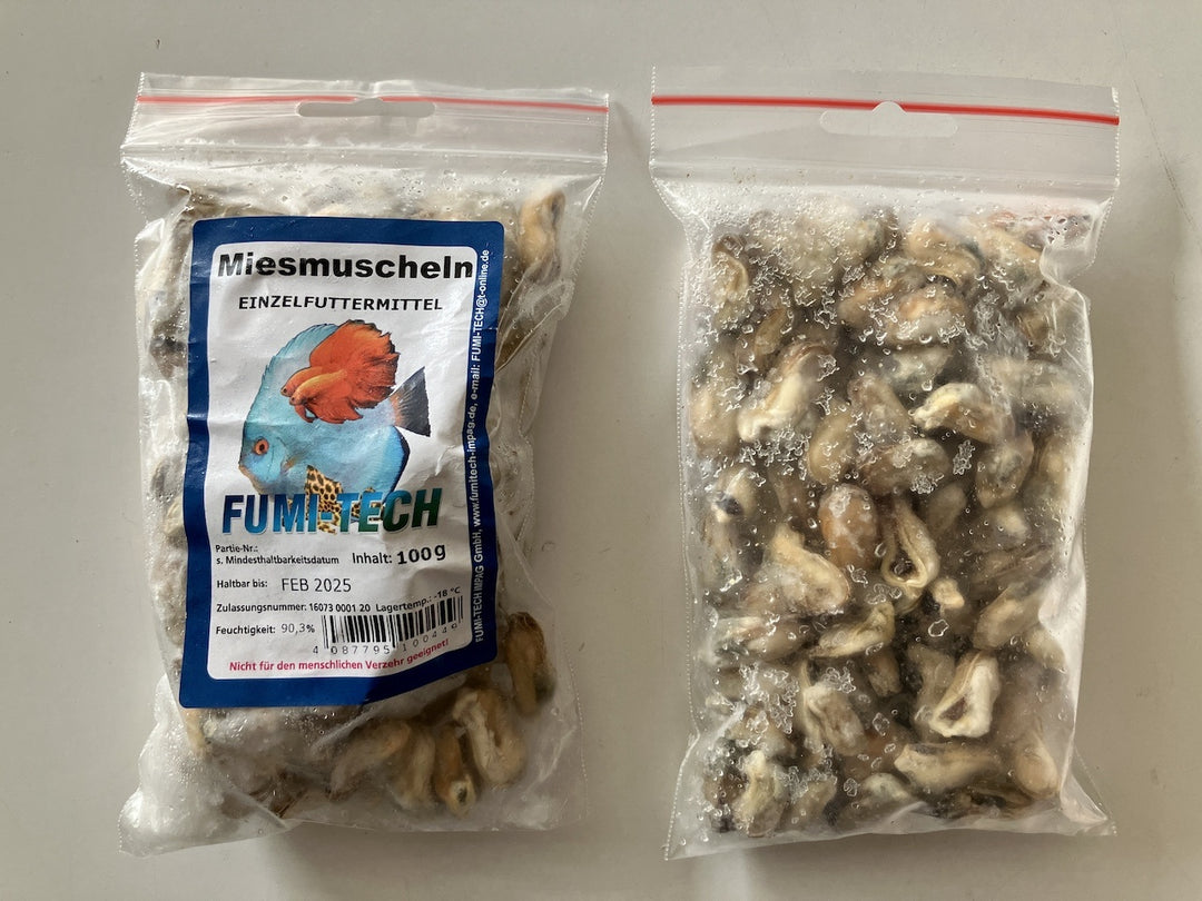 Fumi-Tech Miesmuscheln lose 100g Beutel