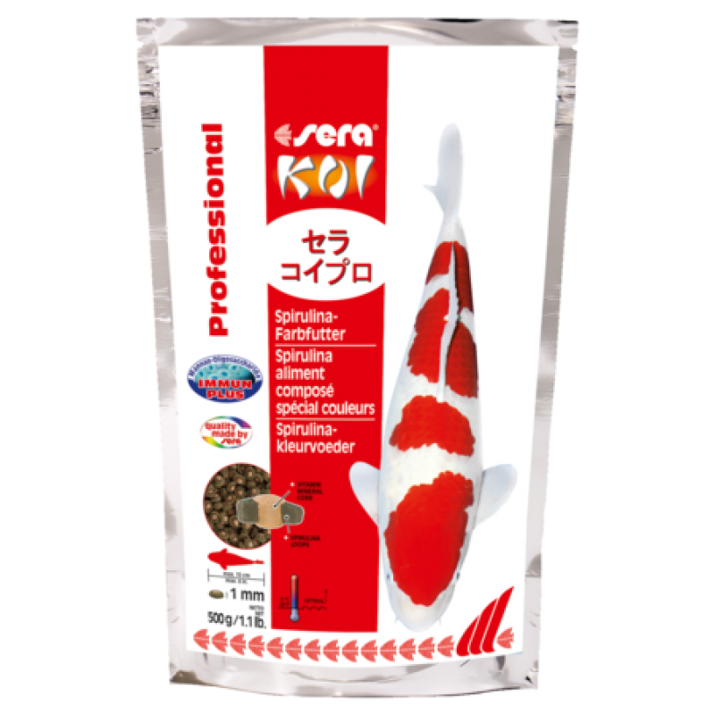 Sera KOI Professional Spirulina-Farbfutter