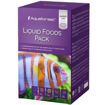 Aquaforest Liquid Foods Pack 4x250 ml