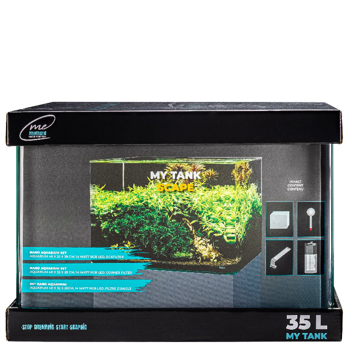 Me My Tank 35 Liter Nano-Aquarium Scape Set