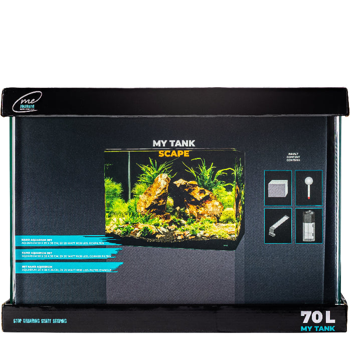 Me My Tank 70 Liter Nano-Aquarium Scape Set