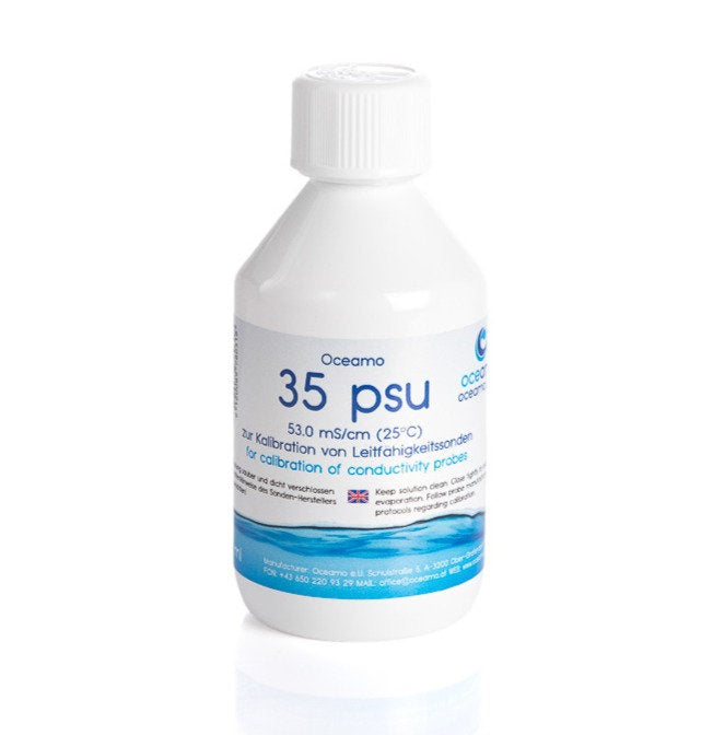 Oceamo 35.0 psu Salinitätsreferenz für Leitfähigkeitssonden 250 ml