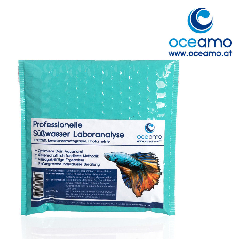 Oceamo Süßwasser Laboranalyse