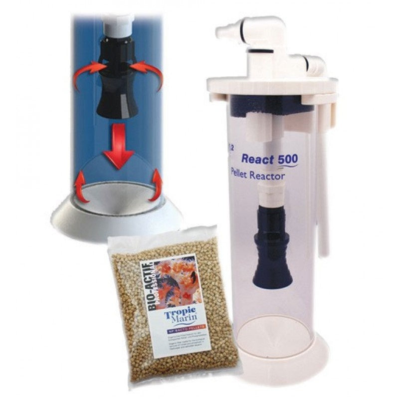 Tropic Marin TMC BioReact 1000 Pelletreaktor inkl. NP-BACTO-PELLETS 1000ml