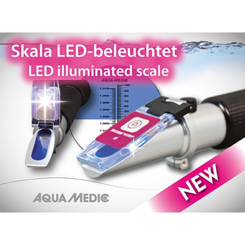 Aqua Medic Refraktometer mit LED