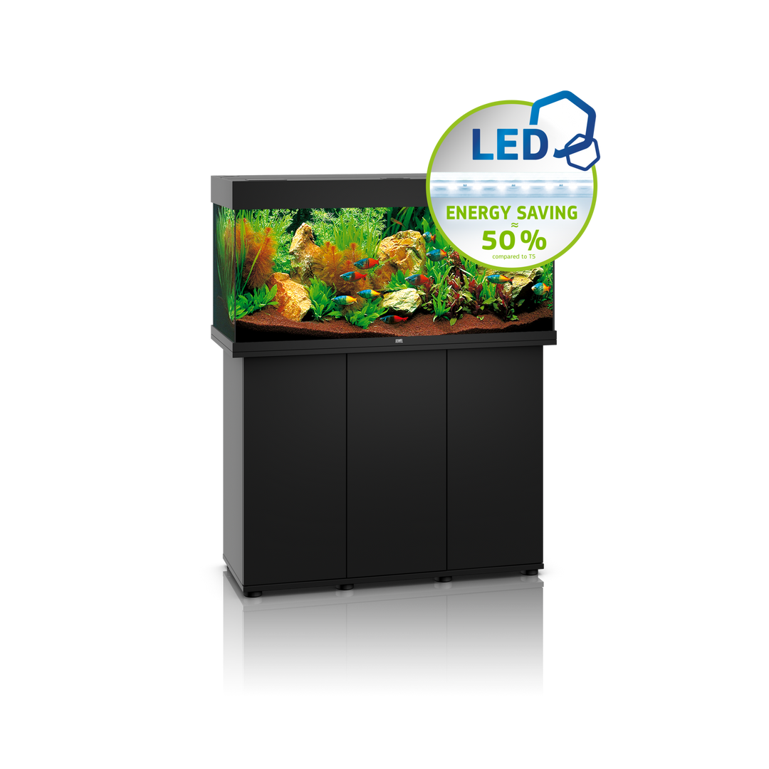 Juwel Rio 180 Aquarium schwarz Kombination