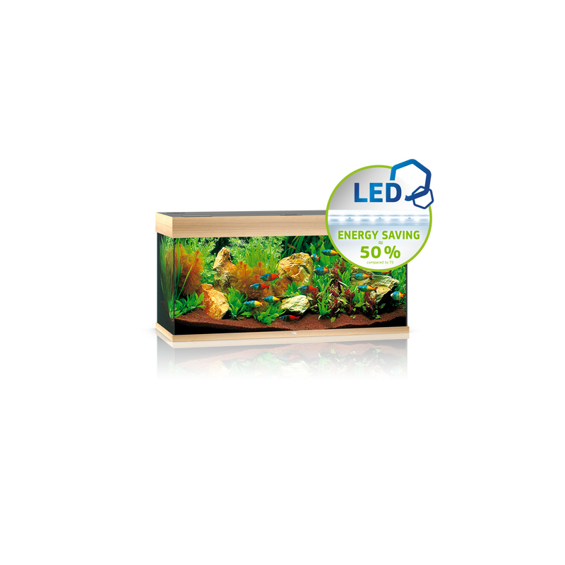 Juwel Rio 180 Aquarium helles Holz