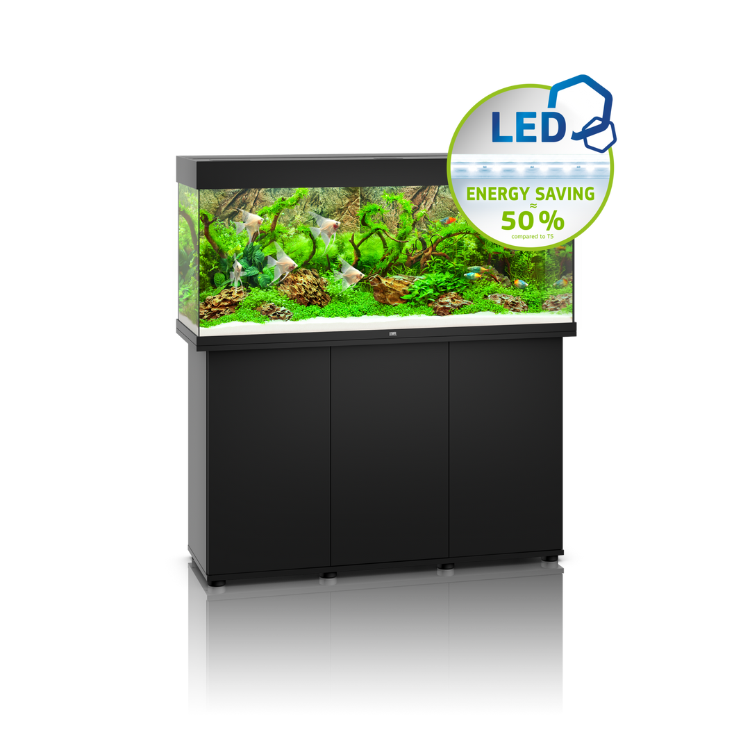 Juwel Rio 240 Aquarium schwarz Kombination