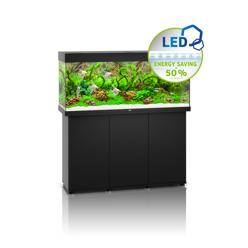 Juwel Rio 240 Aquarium schwarz Kombination