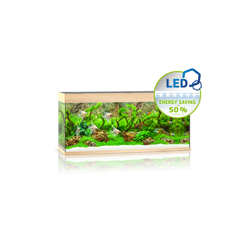 Juwel Rio 240 Aquarium helles Holz