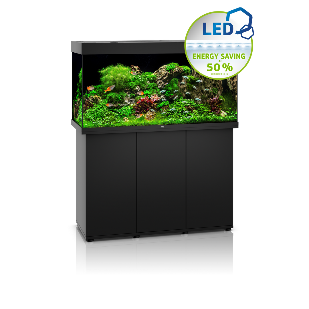 Juwel Rio 350 Aquarium schwarz Kombination
