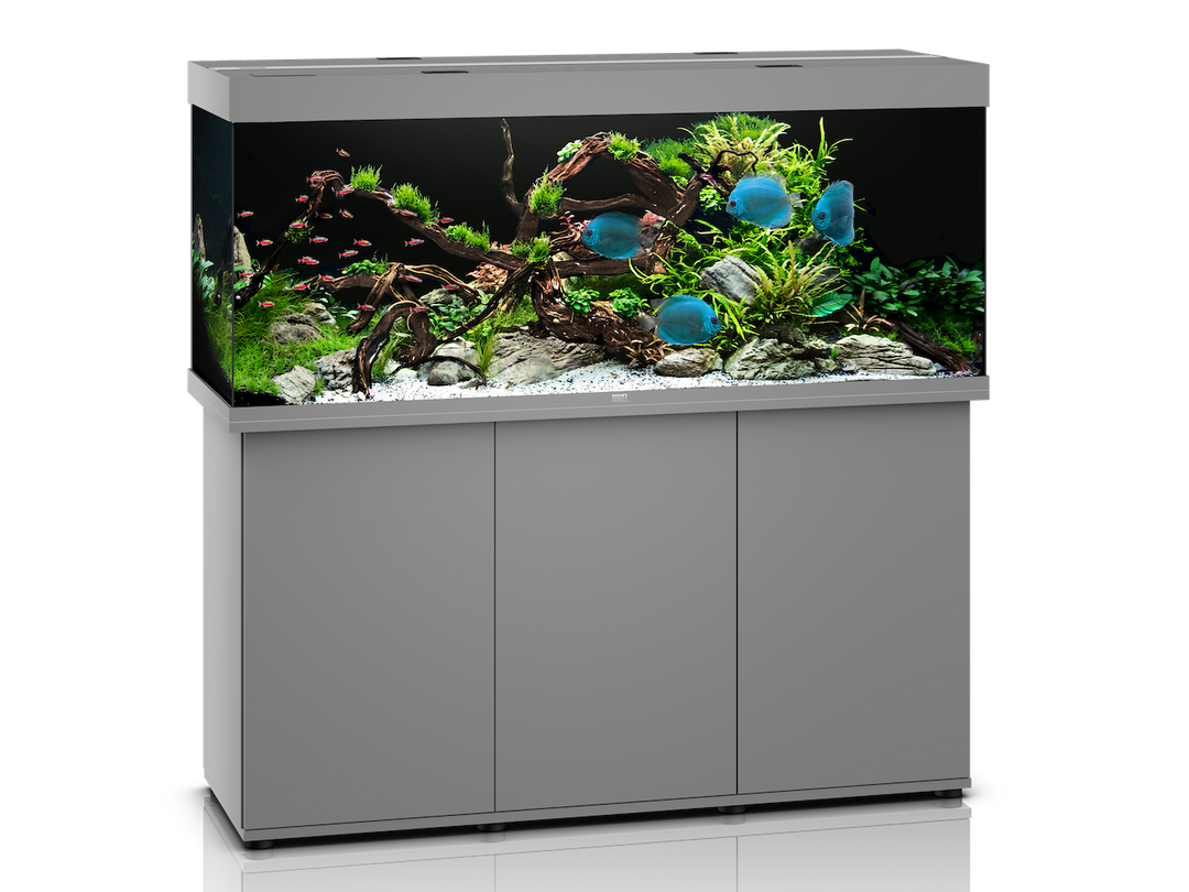 Juwel Rio 450 Aquarium grau Kombination