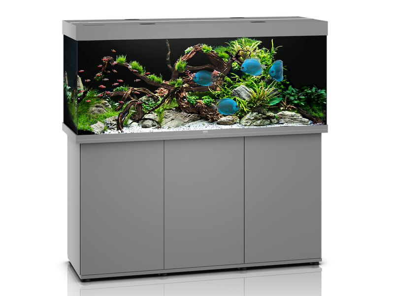 Juwel Rio 450 Aquarium grau Kombination