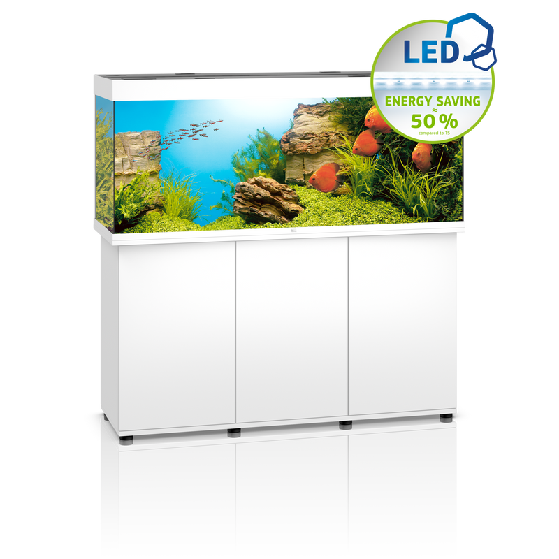 Juwel Rio 450 Aquarium weiß Kombination