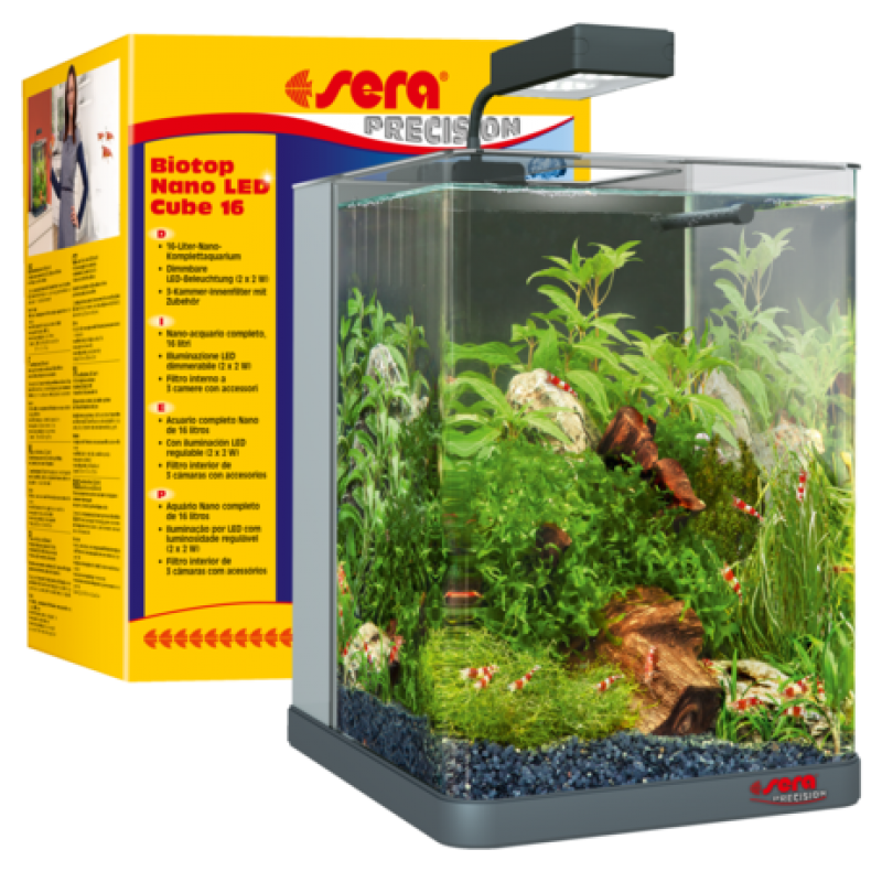 Sera Biotop Nano LED Cube 16