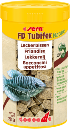 sera FD Tubifex Nature 250ml