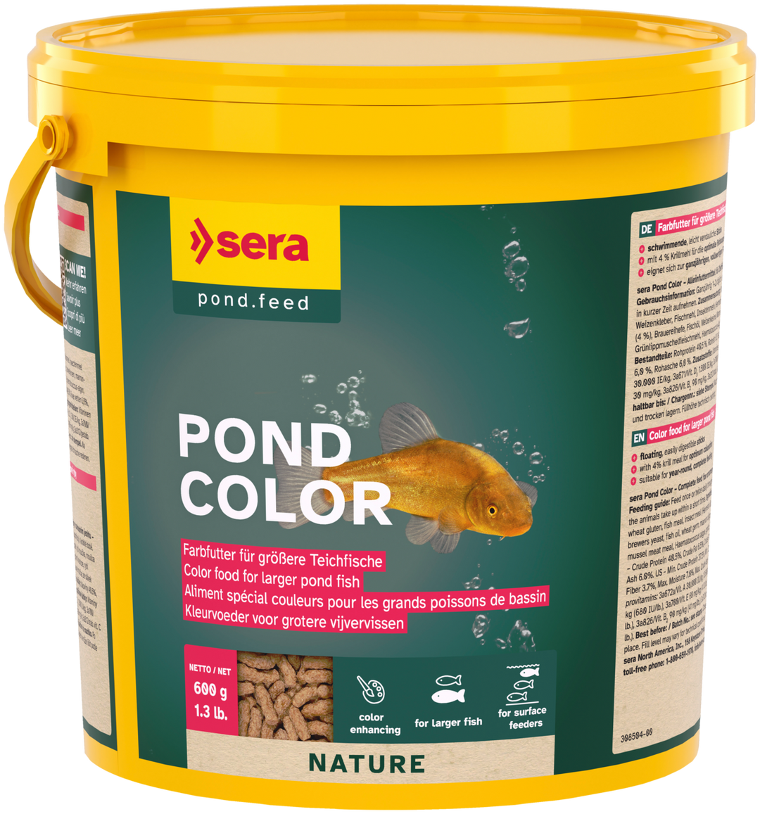 Sera Pond Color Sticks  3,8 Liter