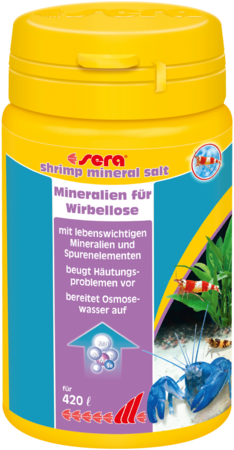 sera shrimp mineral salt 105g