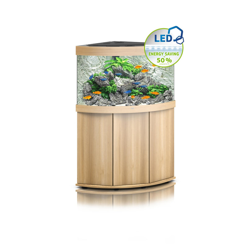 Juwel Trigon 190 Aquarium helles Holz Kombination
